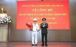Thiếu tướng Đặng Hồng Đức giữ chức Thứ trưởng Bộ Công an