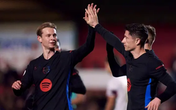 Barcelona có chiến thắng đậm trước Barbastro
