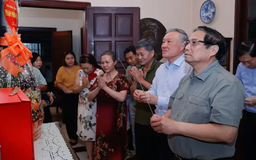 Thủ tướng Phạm Minh Chính tri ân các cố Thủ tướng