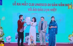 Phát huy giá trị áo dài lụa Việt