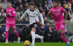Fulham và Ipswich Town rượt đuổi tỷ số kịch tính