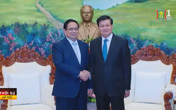 Thủ tướng Phạm Minh Chính hội kiến Tổng Bí thư, Chủ tịch nước Lào