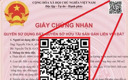 Năm thông tin có trên sổ đỏ khi quét mã QR