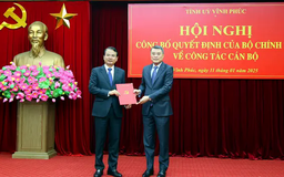 Đồng chí Đặng Xuân Phong giữ chức Bí thư Tỉnh ủy Vĩnh Phúc