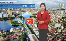 Dự báo thời tiết chiều | 13/01/2025