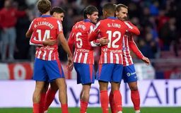 Atletico Madrid giành lại vị trí dẫn đầu La Liga