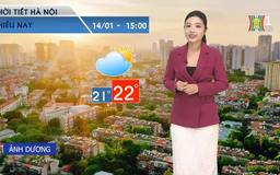 Dự báo thời tiết chiều | 14/01/2025