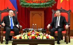 Tổng Bí thư Tô Lâm tiếp Thủ tướng Nga Mikhail Mishustin