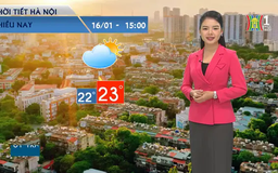 Dự báo thời tiết chiều | 16/01/2025
