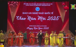 Giai điệu quốc tế chào đón năm mới tại Hà Nội