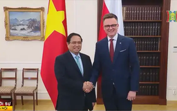Thủ tướng Phạm Minh Chính gặp Chủ tịch Hạ viện Ba Lan