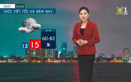 Dự báo thời tiết tối | 19/01/2025