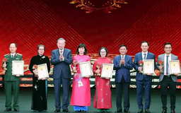 Giải 'Búa liềm vàng' vinh danh 86 tác phẩm báo chí