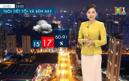 Dự báo thời tiết tối | 21/01/2025