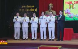 Chủ tịch nước Lương Cường thăm, chúc Tết Bộ tư lệnh Cảnh vệ