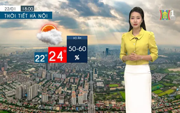 Dự báo thời tiết tối | 22/01/2025