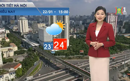 Dự báo thời tiết chiều | 22/01/2025