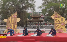 Khai mạc Hội chữ Xuân Ất Tỵ 2025