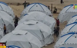 Gaza lắp đặt lều tạm để đón người dân trở về