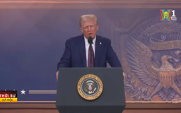 Ông Trump đe dọa thuế quan mới với EU tại Davos 2025