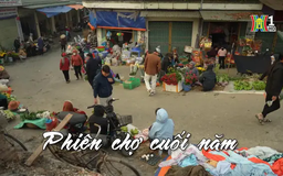 Phiên chợ cuối năm | Nhịp sống Hà Nội | 24/01/2025