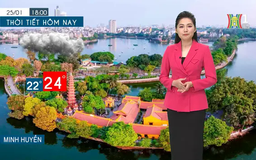 Dự báo thời tiết tối | 25/01/2025