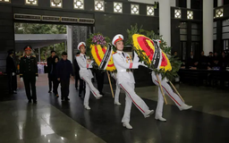Tổ chức trọng thể Lễ tang đồng chí Nguyễn Quốc Triệu