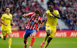 Atletico Madrid và Villarreal chia điểm tại vòng 21 La Liga