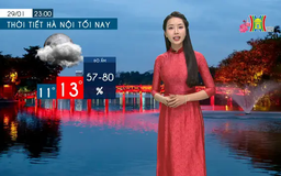 Dự báo thời tiết tối | 29/01/2025
