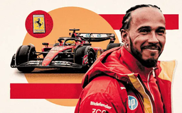 Lewis Hamilton ra mắt đội đua mới Ferrari trong mùa giải 2025