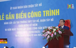 Khánh thành công trình cải tạo, nâng cấp Trường THPT Tây Hồ
