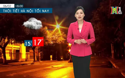Dự báo thời tiết tối | 06/02/2025