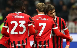 AC Milan thăng hoa tại tứ kết cúp Quốc gia Italia