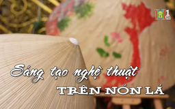 Sáng tạo nghệ thuật trên nón lá | Nhịp sống Hà Nội | 06/02/2025