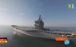 Iran ra mắt tàu sân bay không người lái đầu tiên