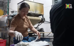 Nghề làm bánh cuốn ở Thanh Lương