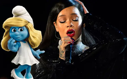 Rihanna lồng tiếng cho phim 'Xì Trum'
