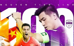 Tiến Linh cán mốc bàn thắng thứ 100 trong sự nghiệp