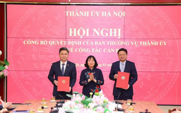 Đồng chí Hà Minh Hải giữ chức Trưởng Ban Tổ chức Thành ủy Hà Nội