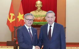 Tổng Bí thư Tô Lâm tiếp Bộ trưởng Ngoại giao Lào