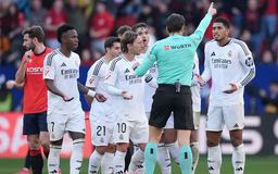 Real Madrid chia điểm đáng tiếc trước Osasuna