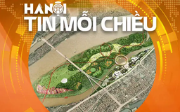 Sông Hồng chuyển mình từ công viên văn hoá bãi nổi | Hà Nội tin mỗi chiều