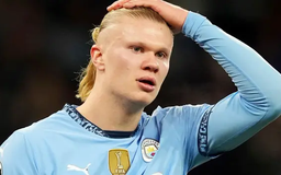 Man City nhận 'hung tin' từ Haaland