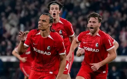 Freiburg tiến vào top 4 Bundesliga
