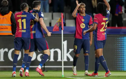 Barcelona hòa Atletico Madrid với trận cầu 8 bàn thắng
