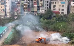 Bước đầu xử lý vi phạm đốt rác ở phường Trung Văn