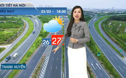 Dự báo thời tiết chiều | 03/03/2025