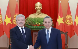 Tổng Bí thư Tô Lâm tiếp Thủ tướng Kyrgyzstan