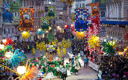 Rực rỡ lễ hội hóa trang truyền thống Rijaka ở Croatia
