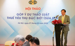 Lấy ý kiến Luật Thuế tiêu thụ đặc biệt (sửa đổi)